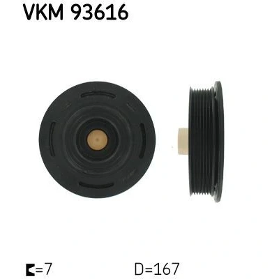 Imagen de SKF VKM 93616 Polea de Cigüeñal 147 7 RENAULT: ESPACE 4, MASTER 2 Kasten, TRAFIC NISSAN: Interstar Furgón, Primastar Furgón