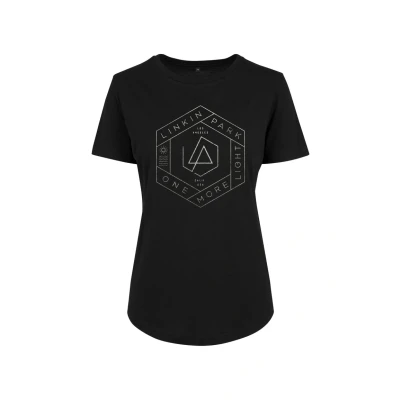 Imagen de MERCHCODE Mc264 ladies Linkin Park Oml Fit tee Camiseta, Negro, L Mujeres