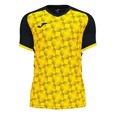 Imagen de Joma Supernova III Camiseta, Hombre, Negro Amarillo, 2XS