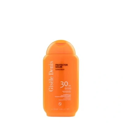 Imagen de GISÈLE DENIS Protector Solar, 200 ml, Protección FPS30, Emulsión Bronceadora, Cuidado de Piel, Crema Hidrata la Resistente al Agua, para Uso Diario, Previene Manchas y Arrugas