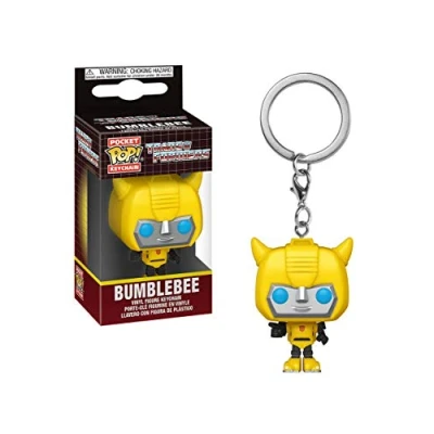 Imagen de Funko Pop! Keychain: Transformers Bumblebee Minifigura de Vinilo Coleccionable Llavero Original Relleno Calcetines Idea Regalo Mercancia Oficial TV Fans