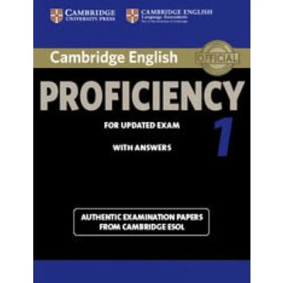 Imagen de Cambridge English Proficiency 1 For Updated Exam Esol Studen