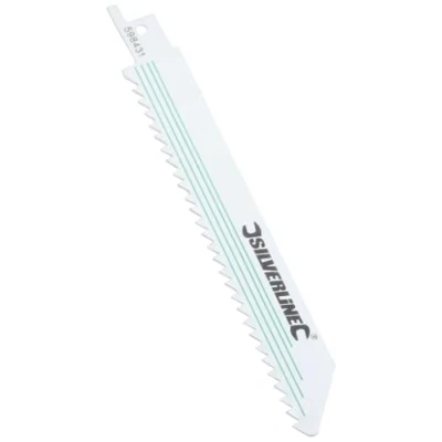 Imagen de Silverline Tools 598431 Cuchillas para sierra sable 6 dpp, 5 pzas (150 mm)