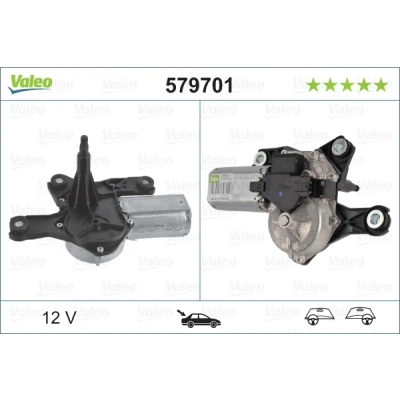 Imagen de VALEO ORIGINAL PART 579701 Motor del Limpiaparabrisas 12 posterior para dirección izquierda/derecha OPEL: Zafira A