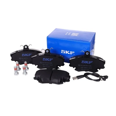 Imagen de SKF VKBP 80092 E Juego de pastillas freno con contacto avisador desgaste RENAULT: CLIO 2, 1, Megane Scenic, DACIA: Logan I MCV