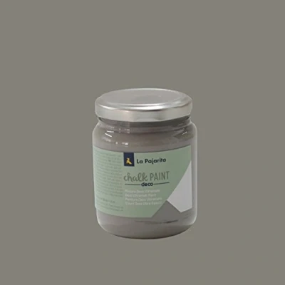 Imagen de La Pajarita 105037 Pintura para Decoración y DIY, Chalk, 1, Gris (New York), 175 ml