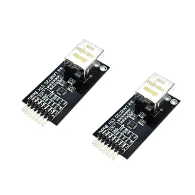Imagen de TECNOULAB 2 uds Placa Ethernet LAN8720, módulo de Red, transceptor Ethernet, Desarrollo Interfaz RMII