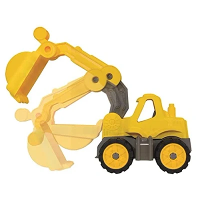 Imagen de BIG Power Worker Mini Bagger vehículo De Juguete Vehículos (Amarillo, plástico, 2 año(s), Niño, 100 mm, 240 mm)