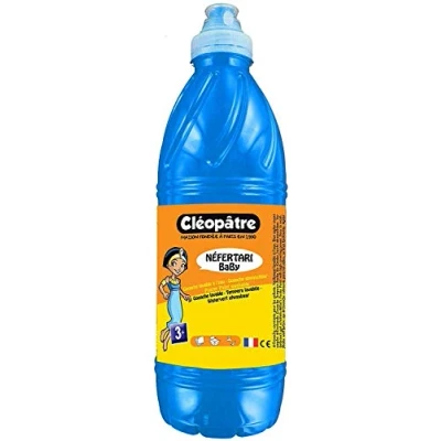 Imagen de Cleopatre PGBB500 5 Pintura Guache Nefertari BaBy frasco de 500 ml Azul cian