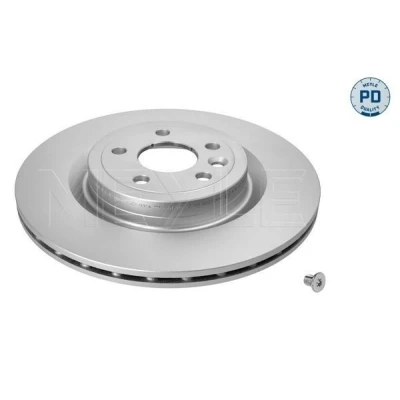 Imagen de MEYLE 18 83 523 0014/PD Disco de freno Eje trasero 325 20 5 108 ventilado revestido láminas zinc altamente carbonizado