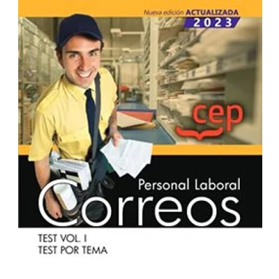 Imagen de Personal Laboral. Correos. Test Vol. I. por tema (SIN COLECCION)