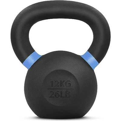 Imagen de Yes4All SD7M Pesas con recubrimiento de polvo, 12 kg, Azul