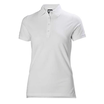 Imagen de Helly Hansen Mujer Polo Crew Pique 2, L, Blanco