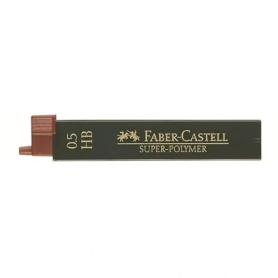 Imagen de minas faber grafito 9065 5 x 0,5 mm hb estuche de 12