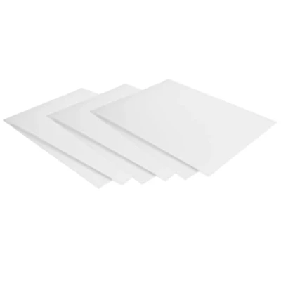 Imagen de AC Pack de 6 láminas cartón pluma A4 5 mm grosor Manualidades, soporte para presentaciones, maquetas, base cuadros, decoración (Blanco 21 x 29,7 cm)