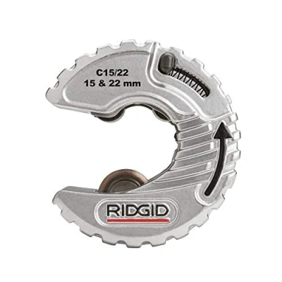 Imagen de RIDGID 57018 Cortatubos estilo C modelo 15/22 para Cobre, capacidad 15 y 22 mm