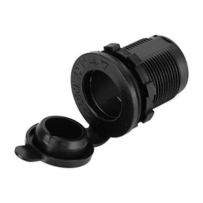 Imagen de Zócalo del Encendedor de Cigarrillos, Fydun Enchufe Cigarrillos para Coche Motocicleta 12V / 24V Universal 10A Máx. con Funda Impermeable