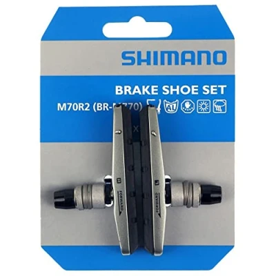 Imagen de Shimano Y 8EM9802A Pattini del Freno Bremsschuhsatz M70R2 BRM770, Schwarz, Y8EM9802A_Schwarz, Nero (Schwarz), TU EU