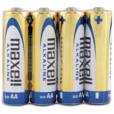 Imagen de Maxell LR6 Single Use Battery AA Alcalino 1,5 V Pilas (Single Battery, AA, Alcalino, Cilíndrico, V, 4 Pieza(s))