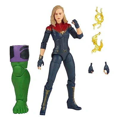 Imagen de Marvel The Marvels (Captain Toys Legends Series Figura 15 cm Película Capitana 2, Color Azul, M (Hasbro F36805X0)