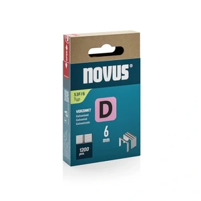 Imagen de Novus Tools 042 0788 Pinza de alambre plano D tipo 53F (6 mm), color gris