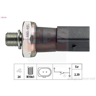 Imagen de FACET 7.0190 Sensor de Presión Aceite M10x1 2 Made in Italy OE Equivalent AUDI: Q5, A4 B8 Avant, A5 Sportback, VOLKSWAGEN: Touareg I