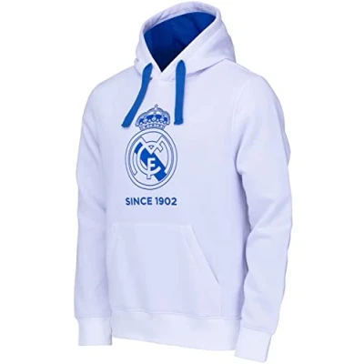 Imagen de Real Madrid Sudadera con capucha para hombre, talla XXL