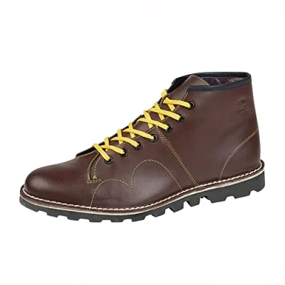 Imagen de Roamer Men&#039;s Boys Original Monkey Boots Leather 9 UK Burgundy