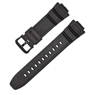 Imagen de Shieranlee Correa Compatible con Casio MCW 100H/110H/W S220/HDD S100 WV 200/AE 2000/2100 Resin Strap 16mm Watch Accessories Silicone