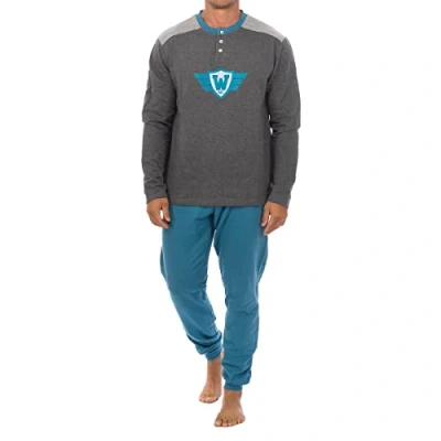Imagen de Pijama Hombre Invierno Afelpado KLP3. de algodón, Hombre, Ropa