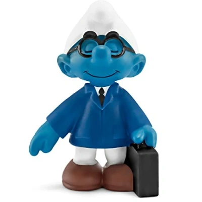 Imagen de Schleich Figura pitufo Vendedor (20774)