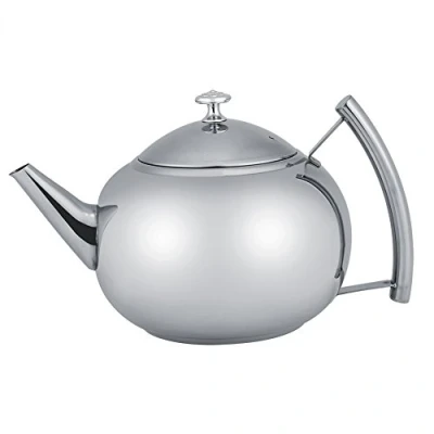 Imagen de 2L Tetera cafetera Acero inoxidable, Café Émbolo Extraíble Infusor Filtro inoxidable térmica aislada Olla para con mango resistente al calor la oficina casa