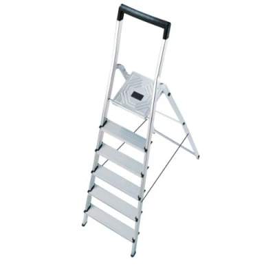 Imagen de Hailo l40 easyclix Escalera domestica 6 peldaños 190cm aluminio