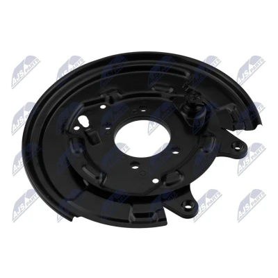 Imagen de NTY HTO TY 062 Chapa Protectora de Disco Freno Eje trasero izquierda TOYOTA: Yaris I Hatchback