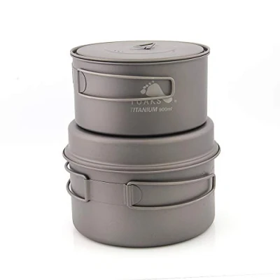 Imagen de TOAKS Juego de ollas Titanio, 1350ml Pot and 900ml