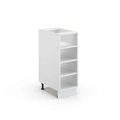 Imagen de Vicco Estante de Cocina Fame Line, Blanco/Blanco, 30 cm sin encimera