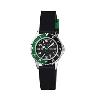 Imagen de Tikkers Boy Reloj de Cuarzo con Negro Esfera Analógica y Correa Silicona TK0139