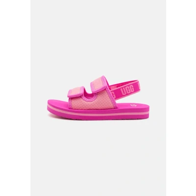 Imagen de UGG Lennon Slingback, Sandalias deslizantes Unisex niños, Batido de Sugilita Fresa, 24 EU