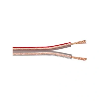 Imagen de Goobay LSK 2x0.5 25m Transparente cable de audio Cables (25 m, Transparente)