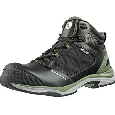 Imagen de ALBATROS ULTRATRAIL CTX Mid 636220 43 ESD Botas de Seguridad S3 Tamaño Negro, Oliva 1 Pa Hombre, EU