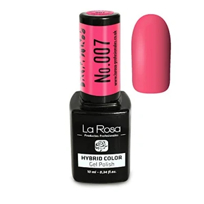 Imagen de La Rosa Spain UV LED Hybrid Color Gel Esmalte Semipermanente N007 10 ml