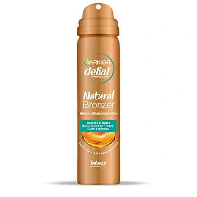 Imagen de GARNIER DELIAL Bruma Facial Autobronceadora Natural Bronzer Aceite De Albaricoque Fácil Aplicación 75 ml