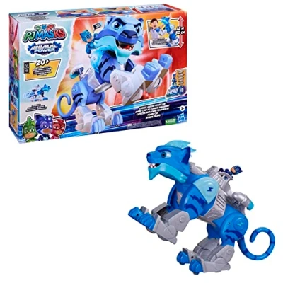 Imagen de PJ Masks Animal Power Cat Juguete motorizado y más de 20 Sonidos Luces A Partir 3 años