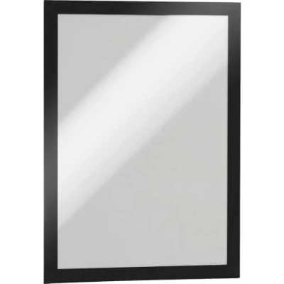 Imagen de Durable 488201 Marco informativo Duraframe (A4, autoadhesivo con cierre magnético) 10 unidades, negro