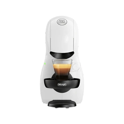 Imagen de Cafetera de cápsulas Nescafé Dolce Gusto De&#039;Longhi Piccolo XS EDG110.WB, 1400W, 0,8 l, 15 bar, Bebidas calientes y frías, Apagado automático, Blanco