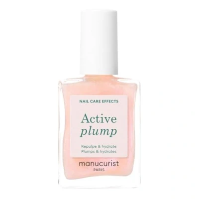 Imagen de Manucurist Active Plump Esmalte y Cuidado de uñas Colágeno Hidratante con Brillo Ultra Brillante Baby Rose Efecto Relleno Instantáneo Voluminizador Vegano a Base Plantas