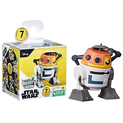 Imagen de Star Wars The Bounty Collection Series 7 Mini Figura de acción Chopper, Pose Rompecabezas, Juguetes 5,6 cm para niños y niñas 4 años