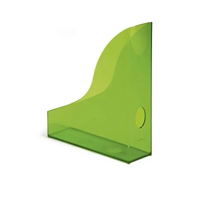 Imagen de Durable 1701712017 Revistero Basic, 6 piezas, verde transparente
