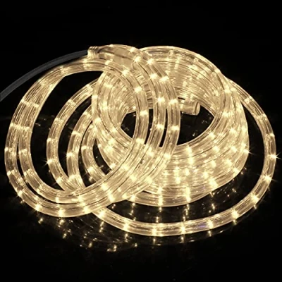 Imagen de Forever Speed 8M Tubo de LED Manguera Luces Tira Exterior e Interior Blanco Cálido,Tiras Adecuado para Decoración Iluminación Navidad, Halloween, Boda,Fiesta, Hotel, Jardín