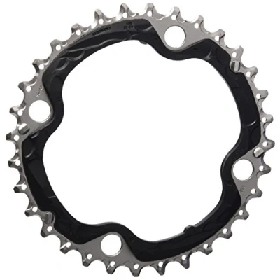 Imagen de Shimano 32D M610/T521 Triple 10V Plato, Adultos Unisex, Negro, Talla Única